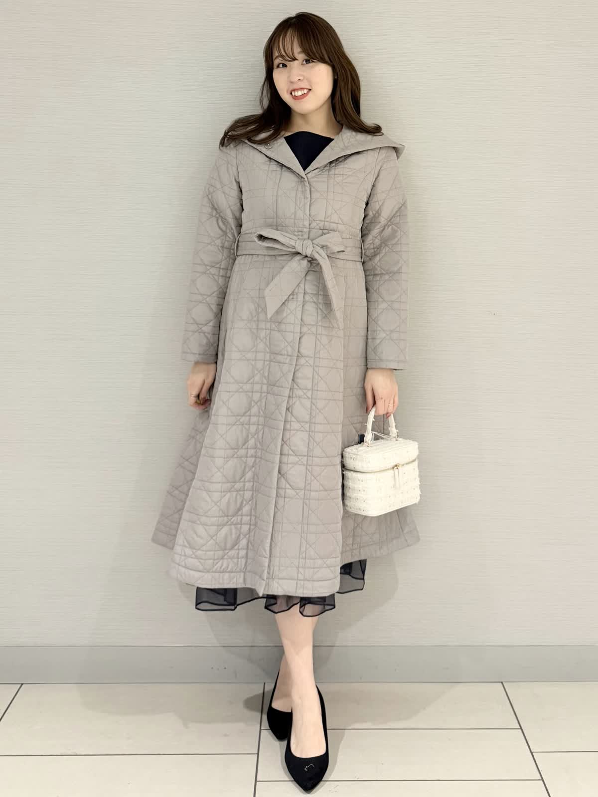 M Maglie le cassettoのコートを使った銀座三越SUPERIOR CLOSET GINZA