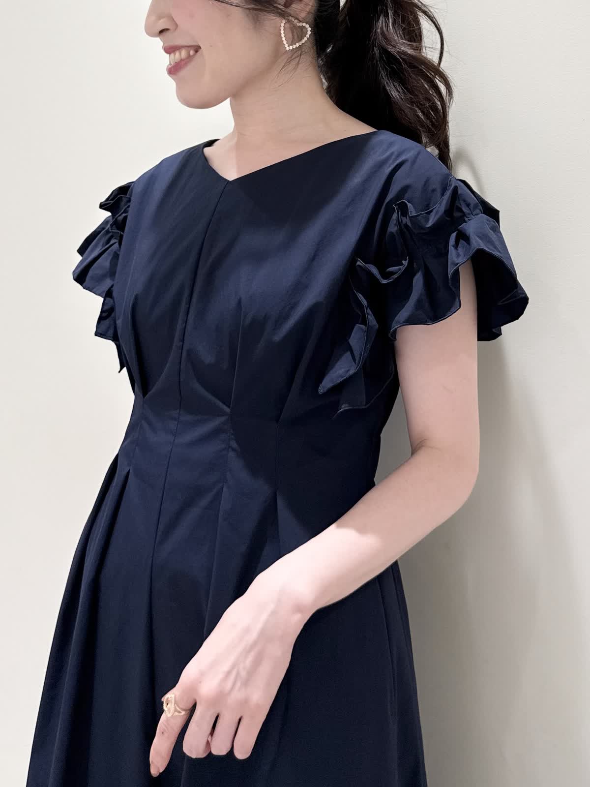 極美品 maglie le cassetto アンサンブルワンピース Maglie le cassettoのワンピースを使った日本橋高島屋M Maglie