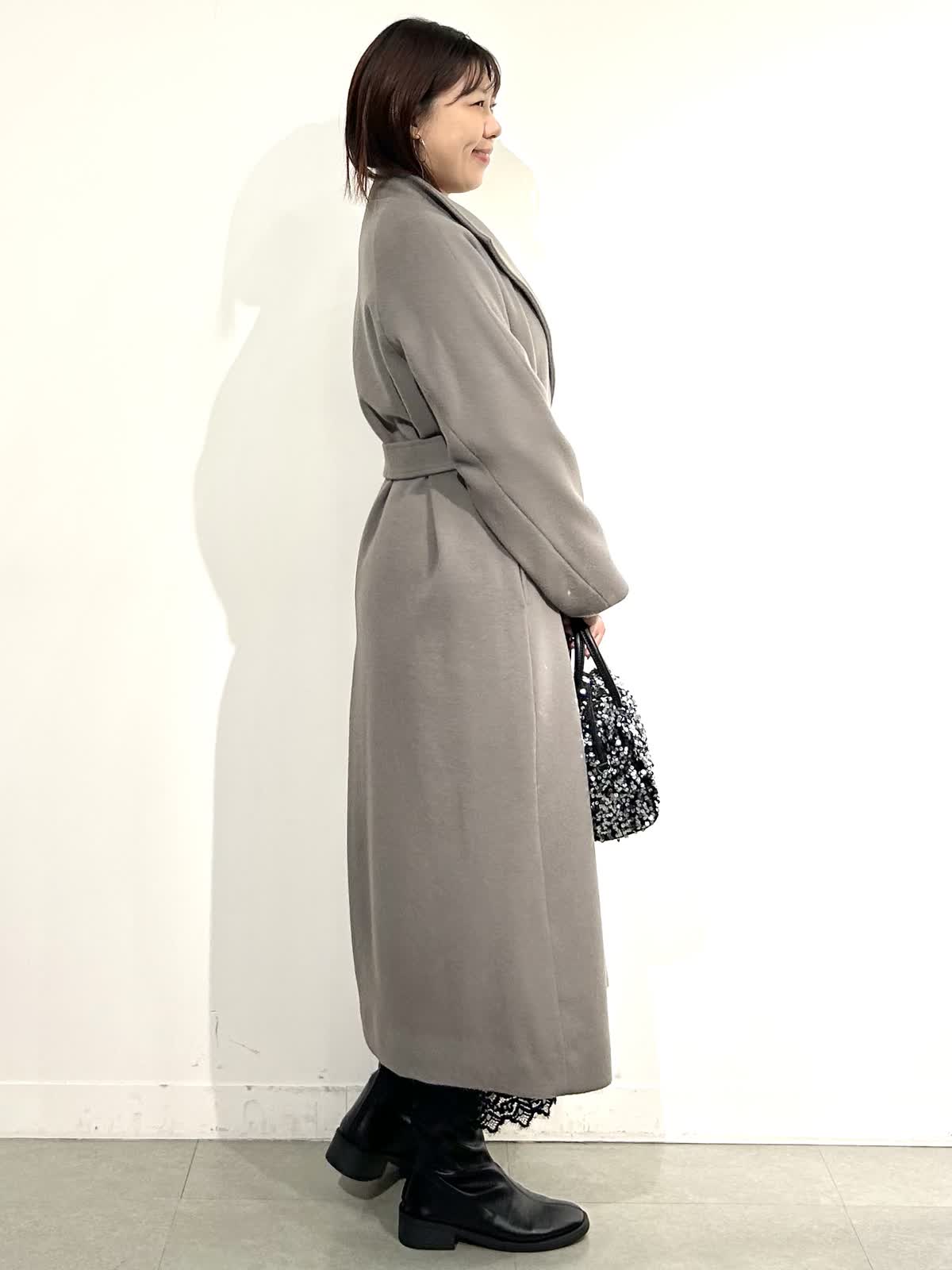 INED グレー　コート INEDのコートを使った那覇メインプレイスI.T.'S.internationalの