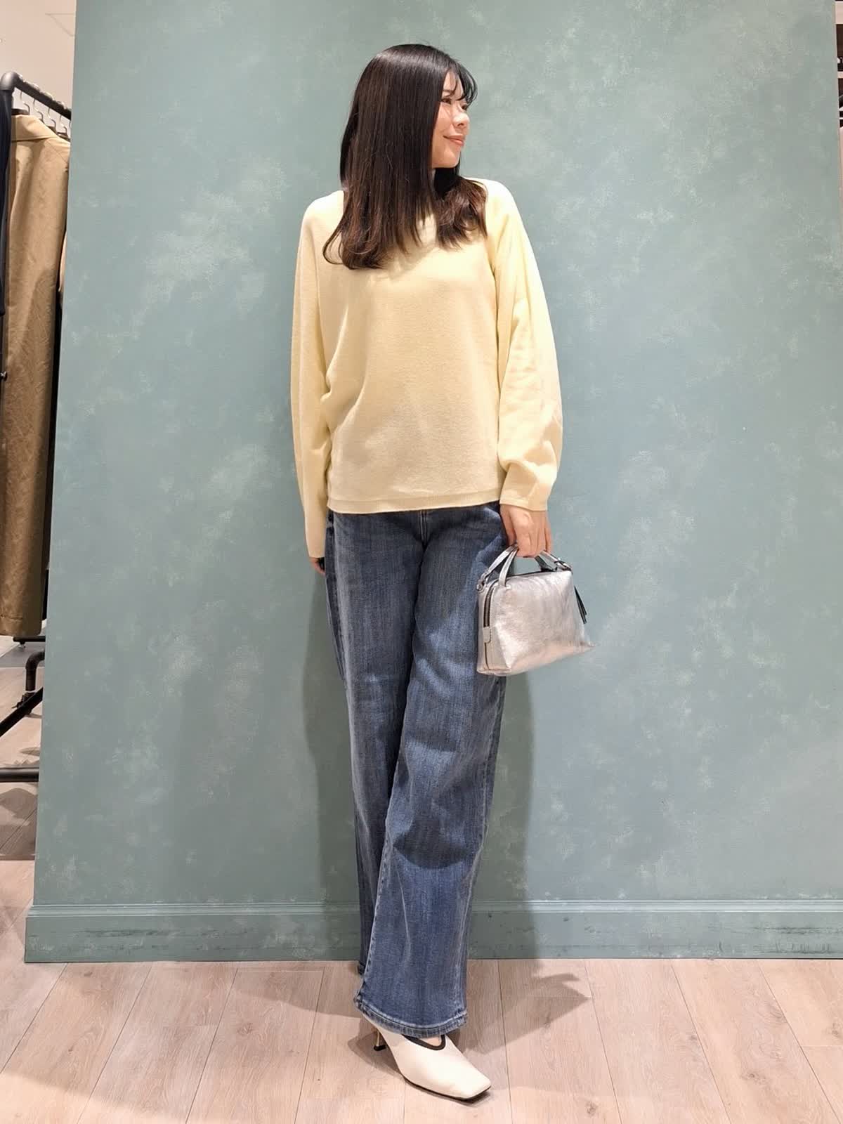 【新品・百貨店商品・神戸総本店】S-644 ゆん@購入前にプロフさま商談中ページ INEDのニットを使った福岡岩田屋SUPERIOR CLOSETのスタッフ