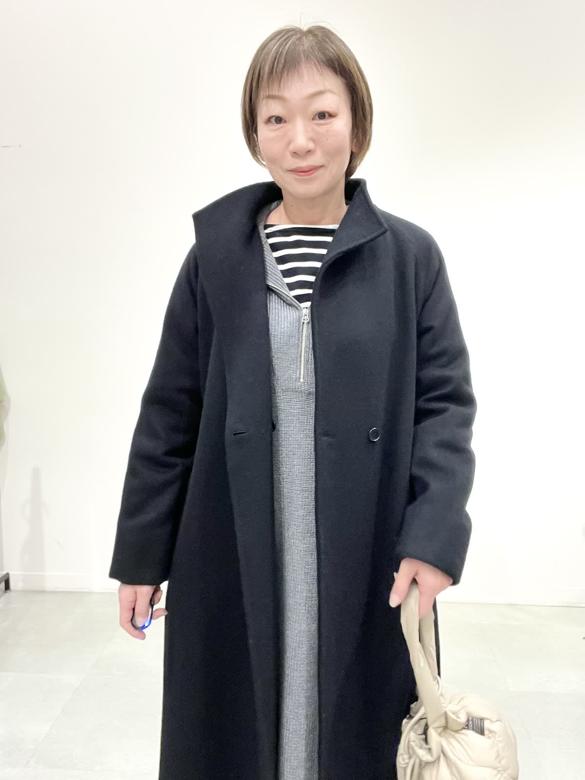 INEDのコートを使った那覇メインプレイスI.T.'S.internationalの