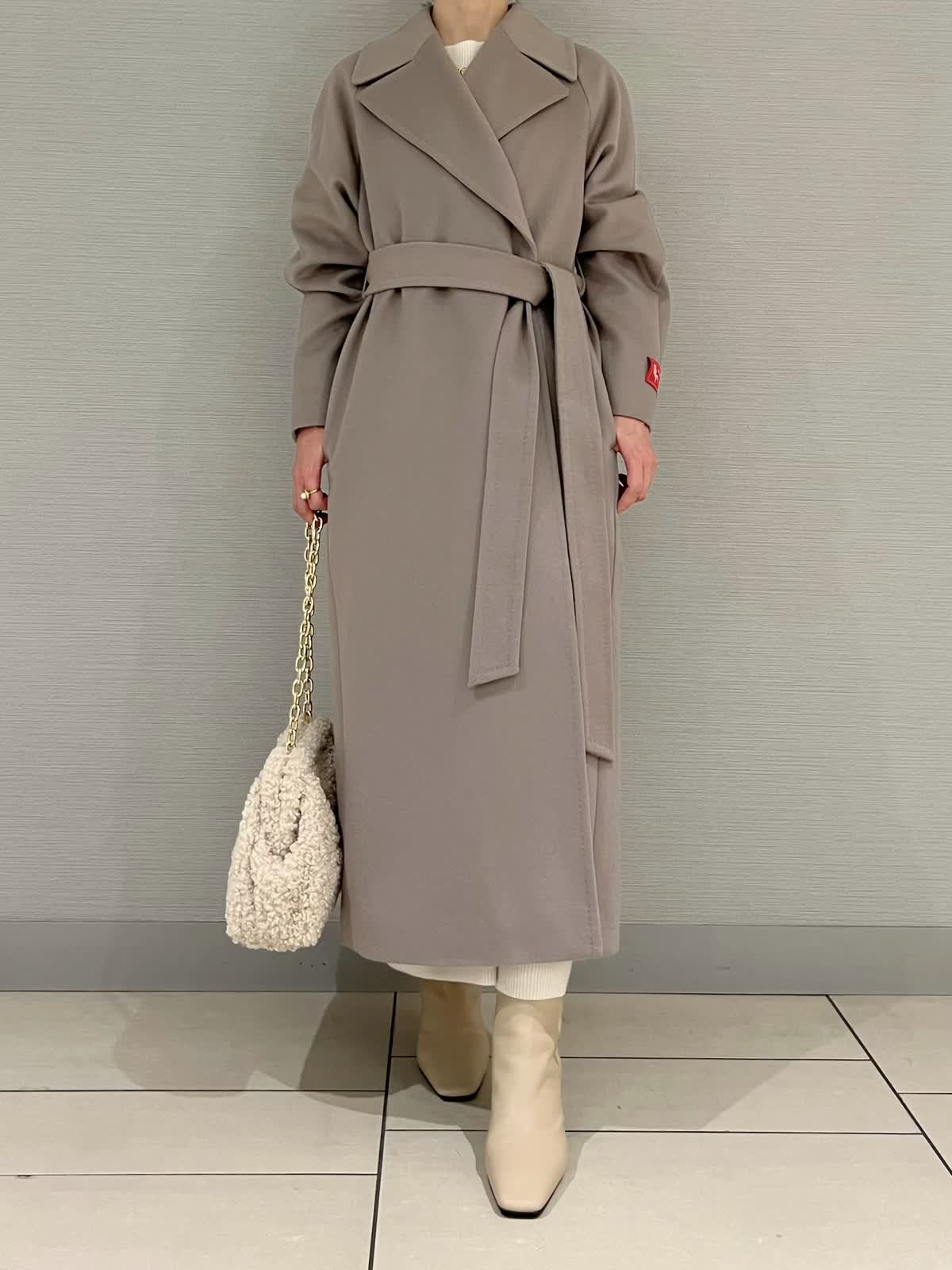 【タグ付/未使用品】SUPERIOR CLOSET INED ロングコート INEDのコートを使った銀座三越SUPERIOR CLOSET GINZAのスタッフ