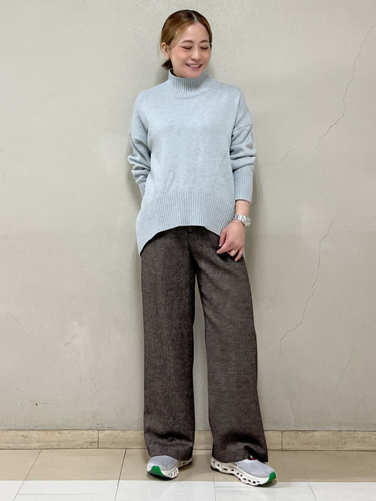 たま DAY by DAY It's internationalのニットを使ったたまプラーザ東急I.T.