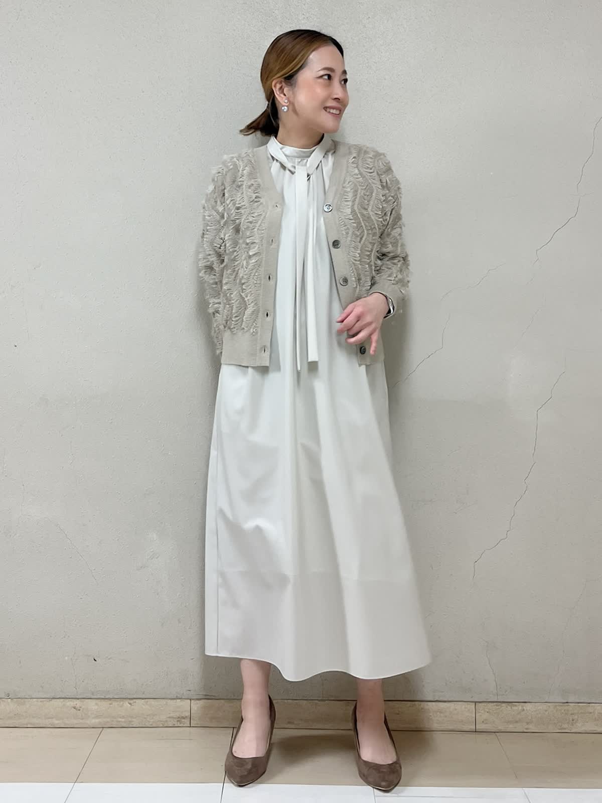 たま DAY by DAY It's internationalのニットを使ったたまプラーザ東急I.T.