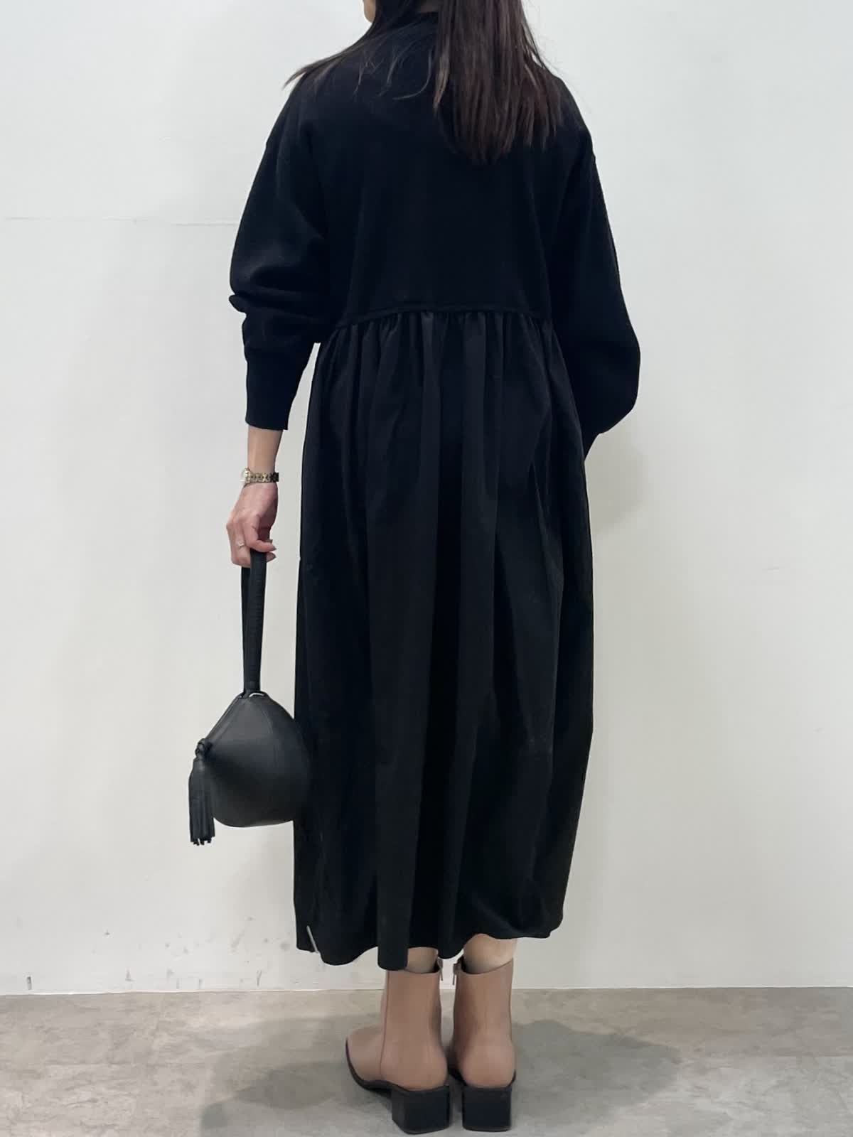 INEDのワンピースを使った富山大和7-IDconcept.のスタッフスタイリング