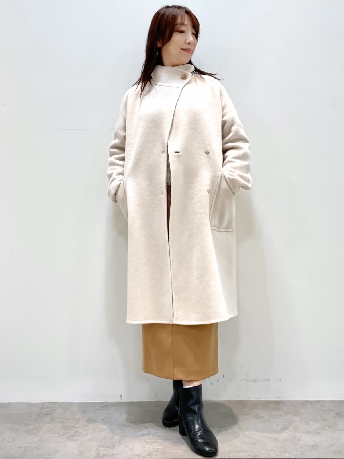 INEDのコートを使った富山大和7-IDconcept.のスタッフスタイリング