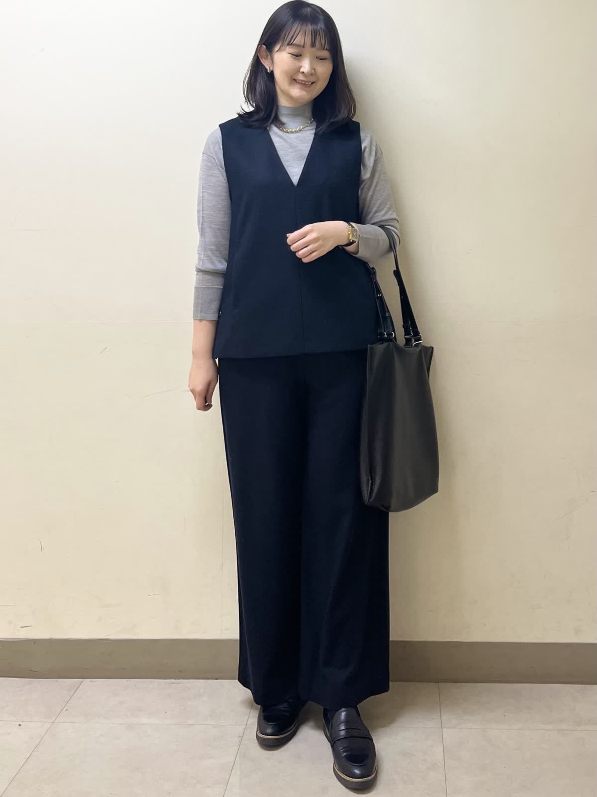 7-IDconcept.のジャケットを使った新潟伊勢丹7-IDconcept.のスタッフ