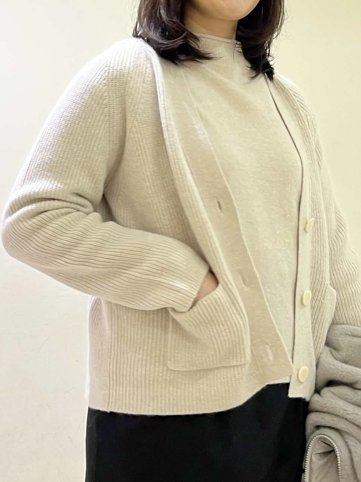 Le Soukのジャケットを使った新潟伊勢丹7-IDconcept.のスタッフ