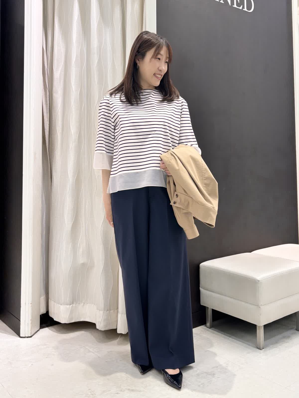 INEDのジャケットを使った福山天満屋店INED/7-IDconcept./Maglieの