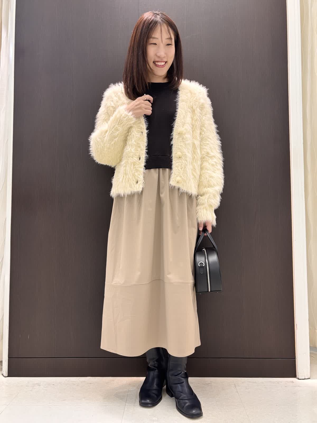 INEDのニットを使った福山天満屋店INED/7-IDconcept./Maglieのスタッフ