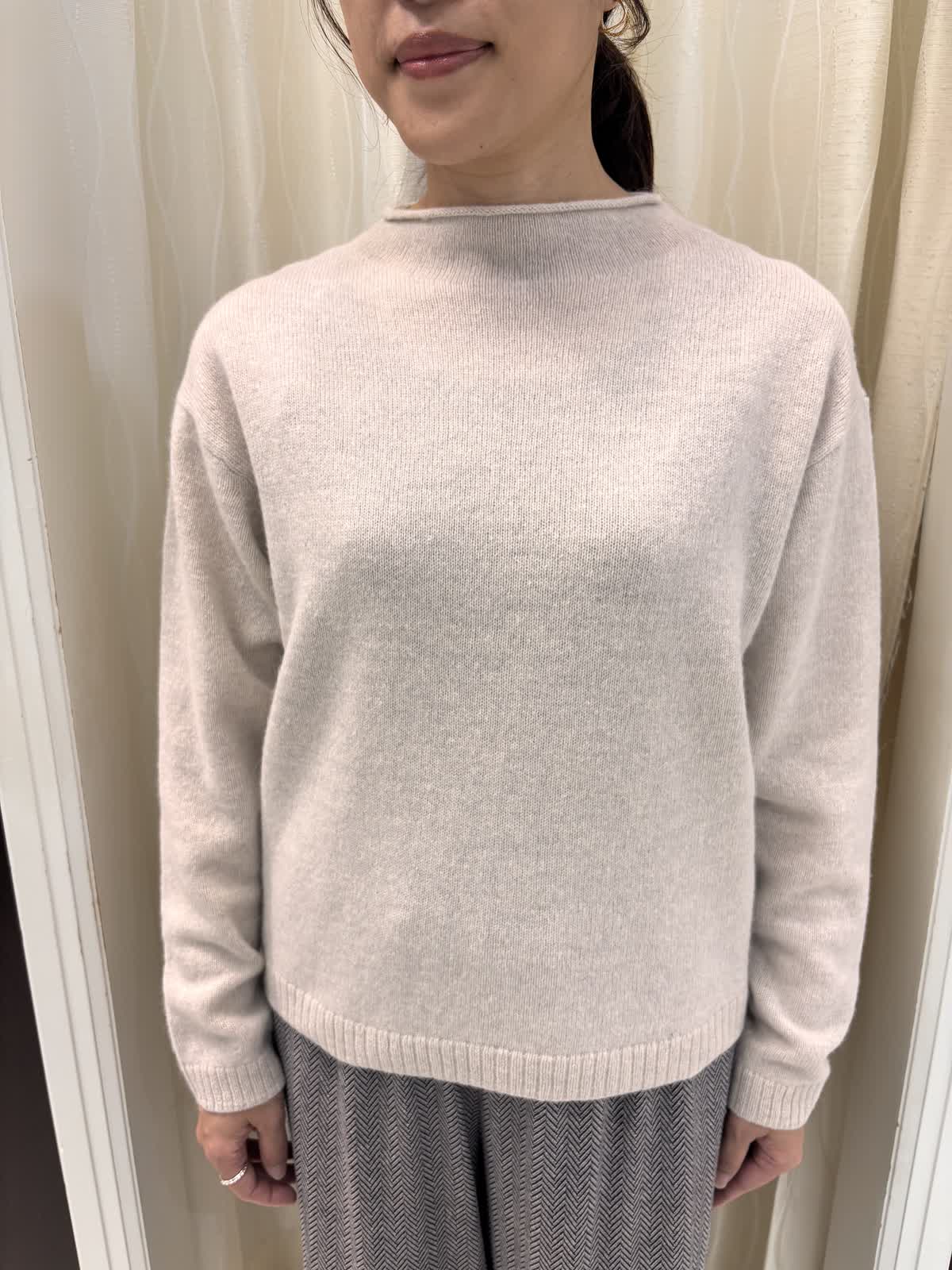 Le Soukのジャケットを使った福山天満屋店INED/7-IDconcept./Maglieの