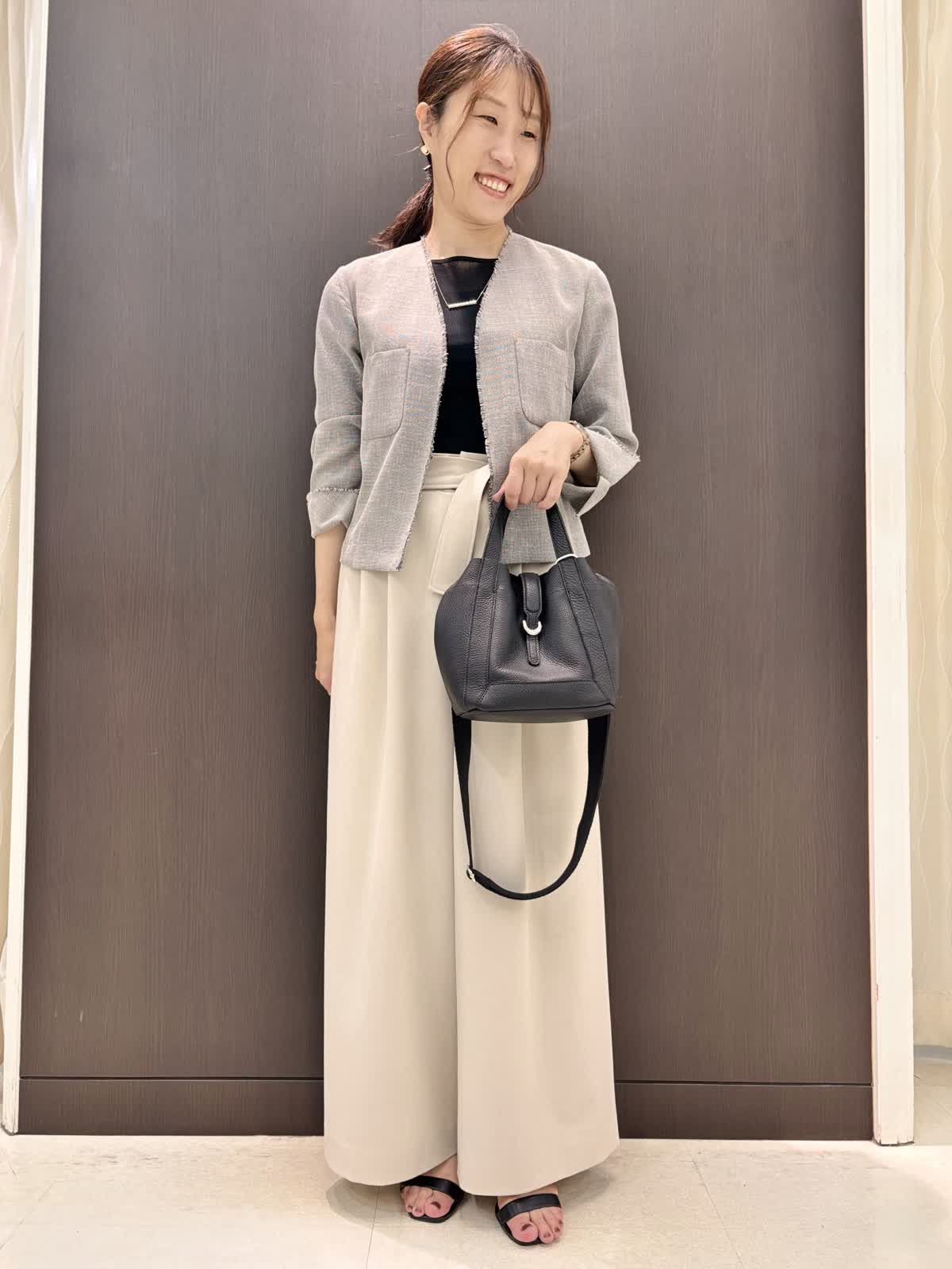 INED Lのジャケットを使った福山天満屋店INED/7-IDconcept./Maglieの