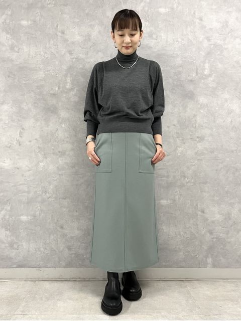 CURRENTAGE/別注Flannel Jerseyスカート｜商品詳細｜メルローズ公式