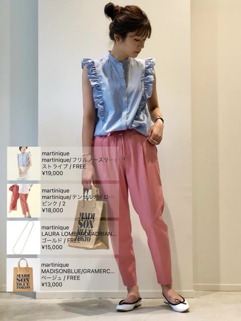 martinique/テンセルナイロンドロストパンツ|商品詳細|メルローズ ...