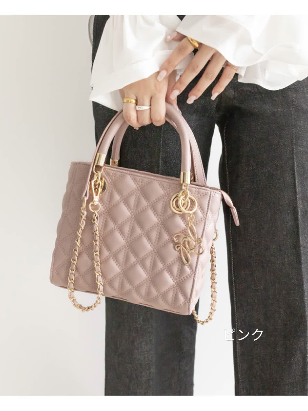 値下げ、キルティングバック 2WAYキルティングバッグ - LUCUA osaka（ルクア大阪）