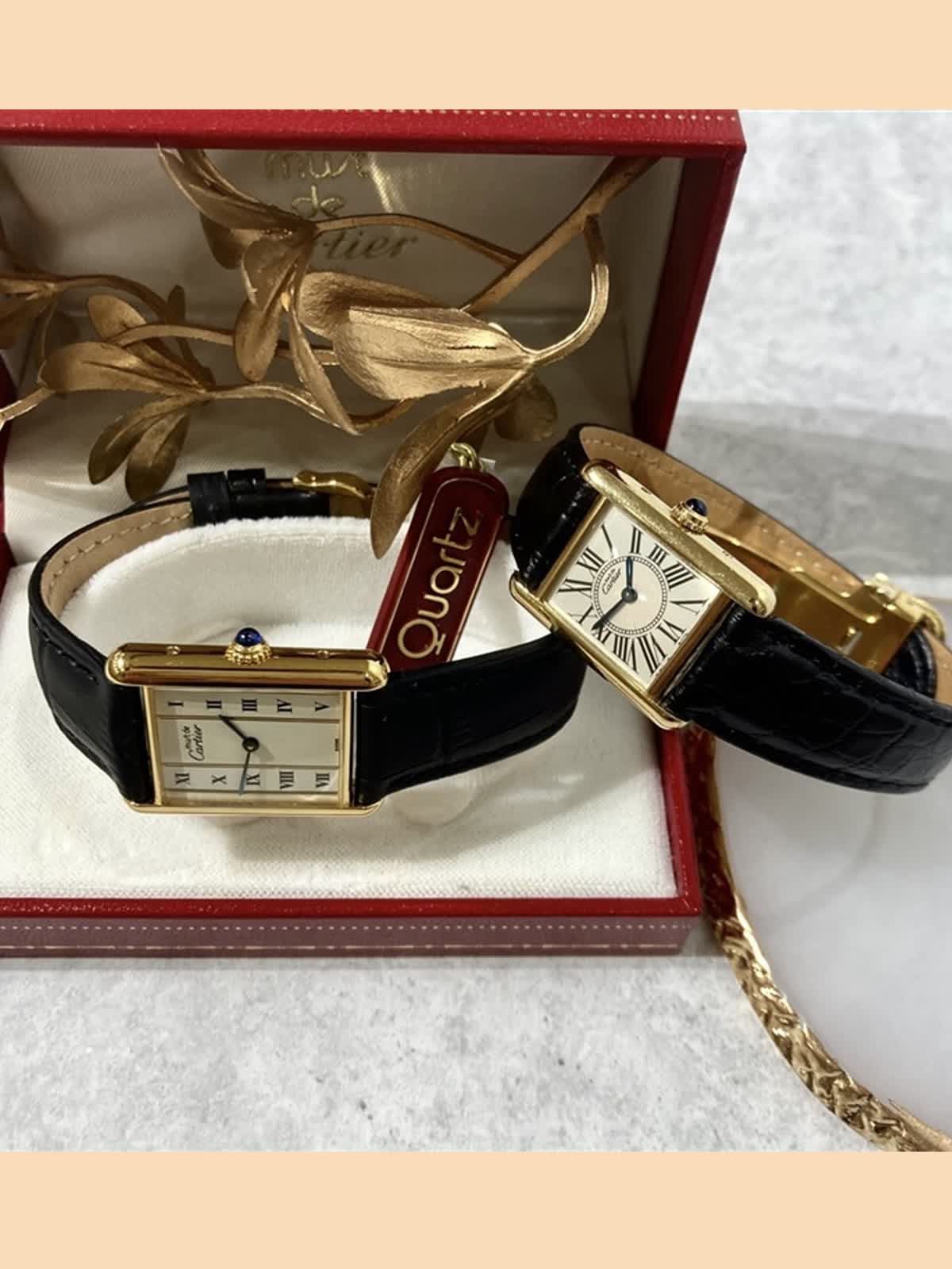 vintage Cartier】カルティエ マストタンク・縦ローマン&オパラン