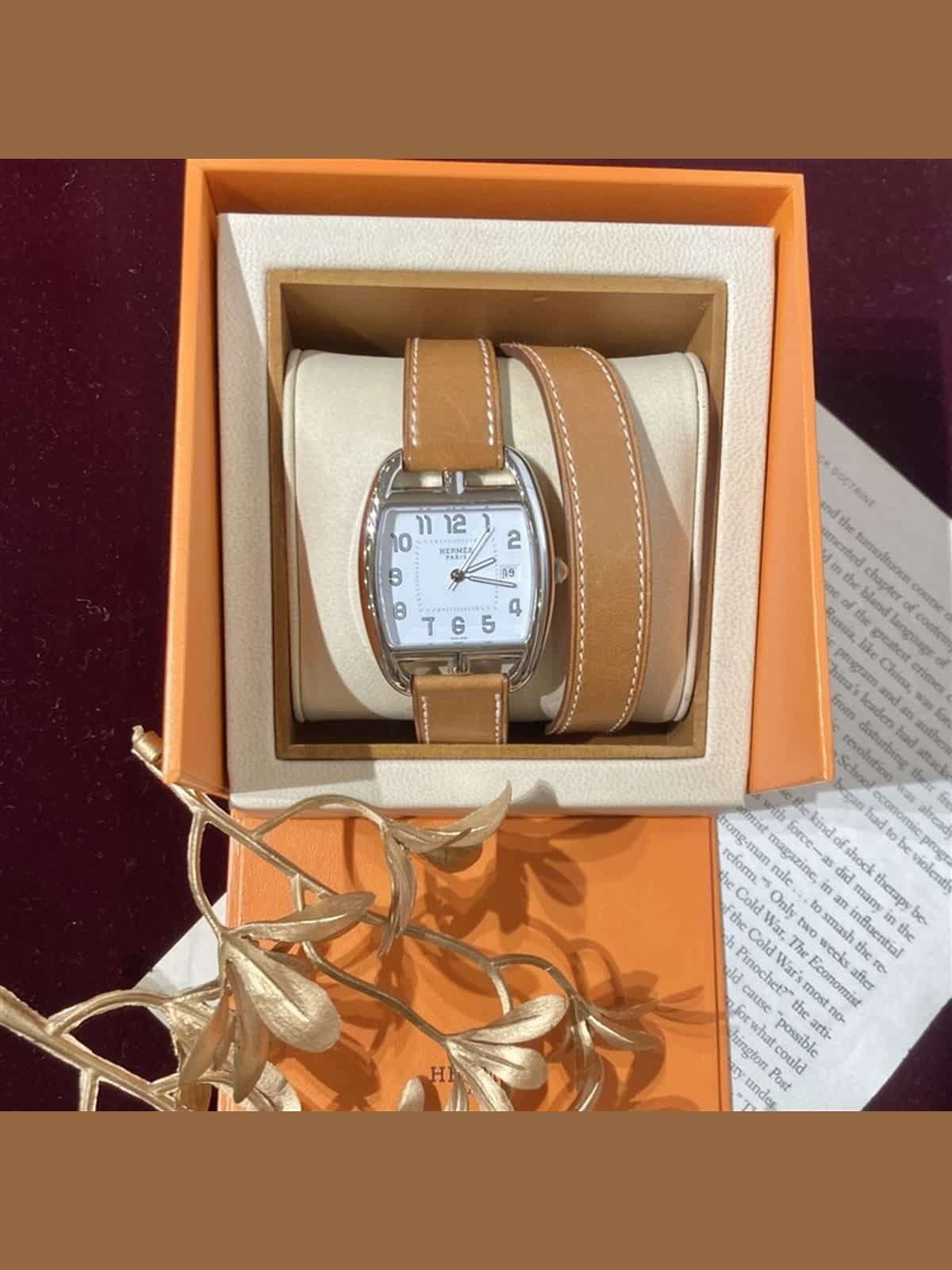 HERMES エルメス 腕時計 ケープコッド トノー 時計 レア 希少 美品 Vintage HERMES】ヴィンテージ エルメスケープコッド トノー