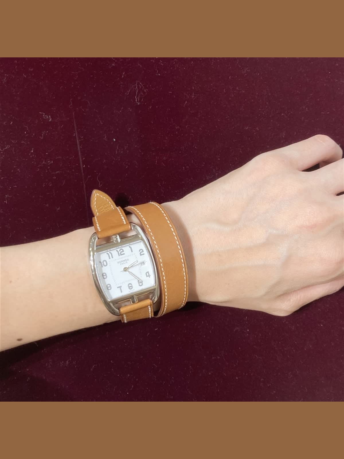 HERMES エルメス 腕時計 ケープコッド トノー 時計 レア 希少 美品 Vintage HERMES】ヴィンテージ エルメスケープコッド トノー
