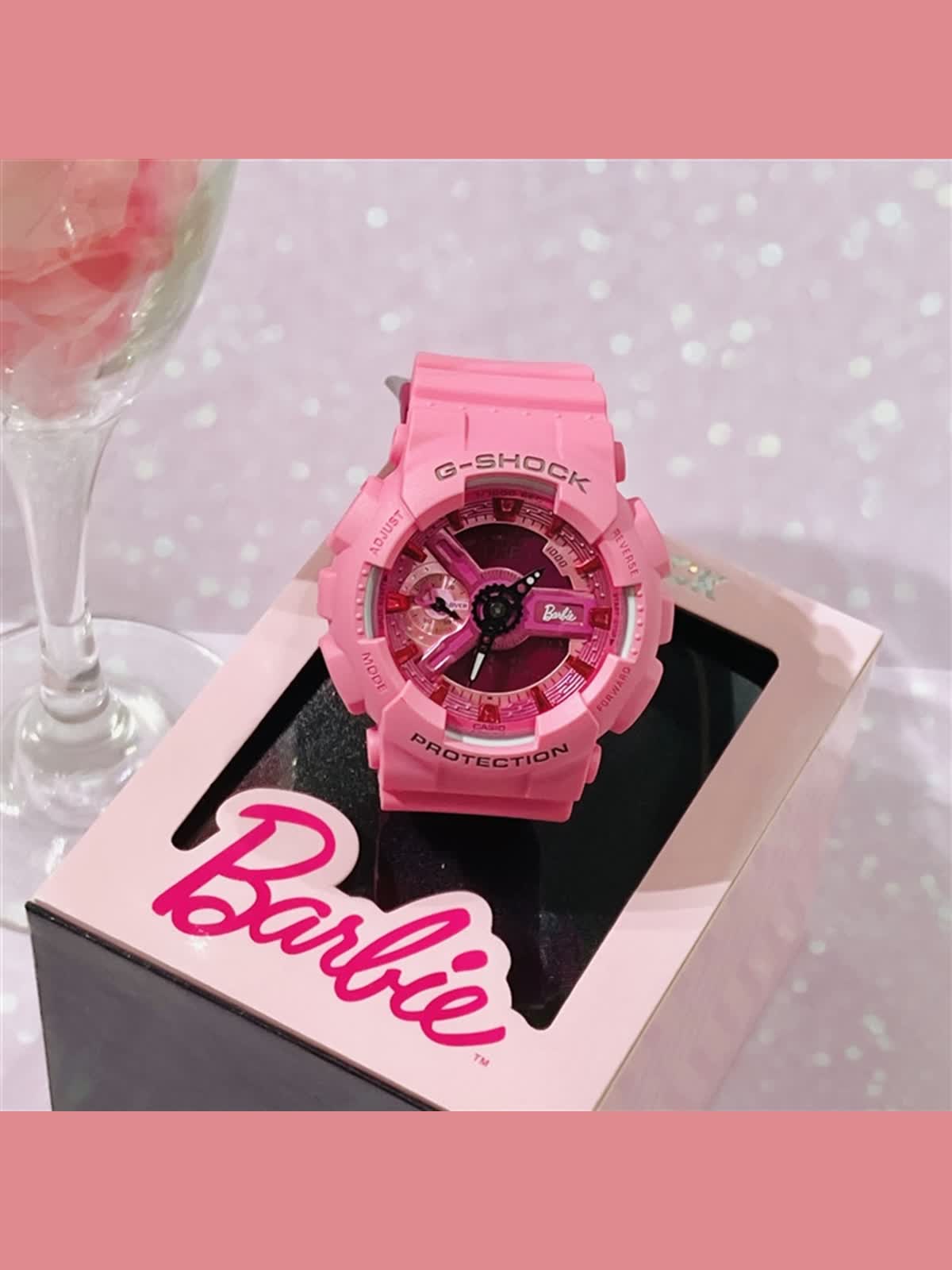 Barbie 時計 レアモデル】G-SHOCK「Barbie（バービー）」コラボレーション