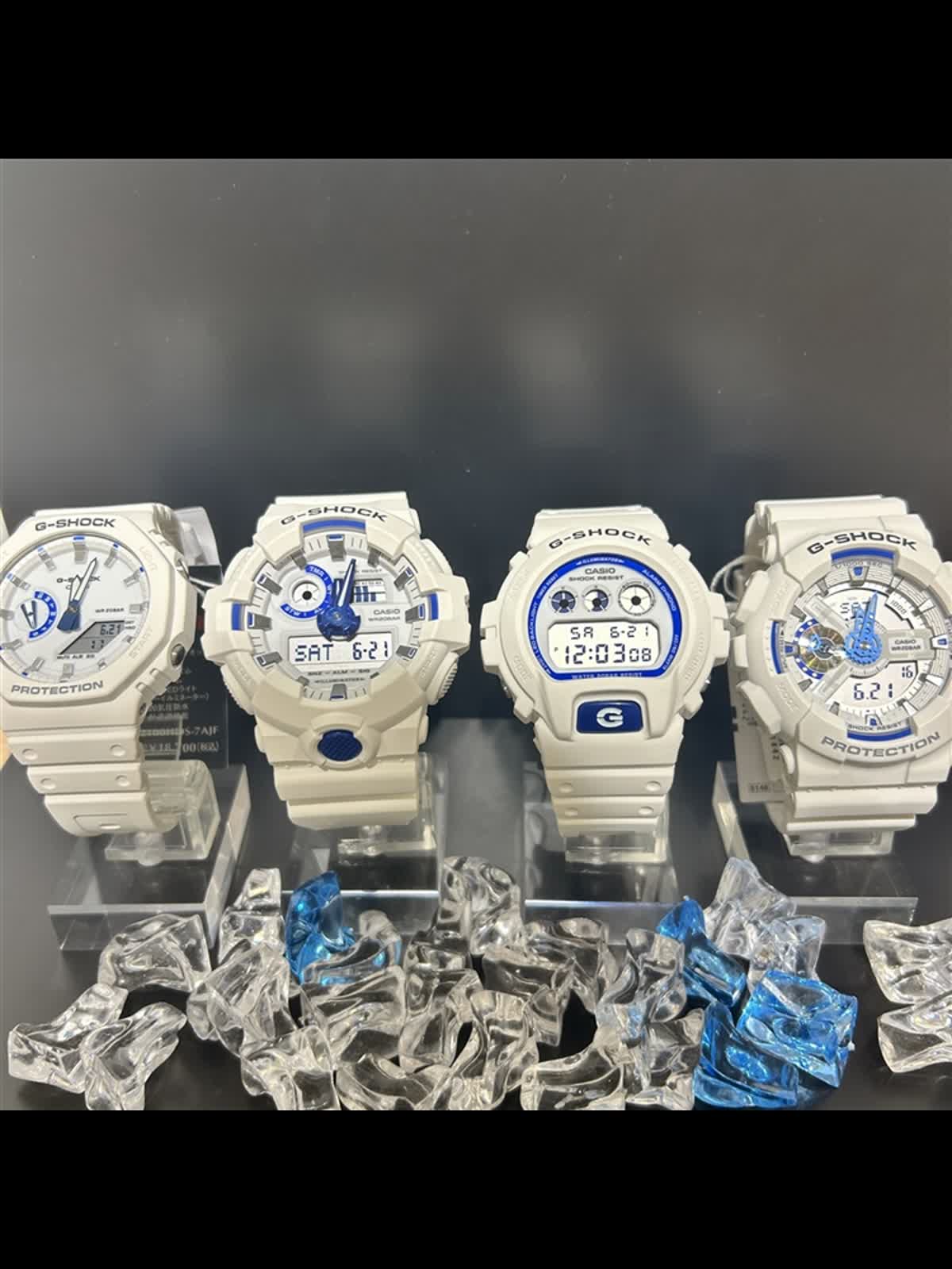 G-SHOCK】ホワイト&ブルーの時計のご紹介 - LUCUA osaka（ルクア大阪）