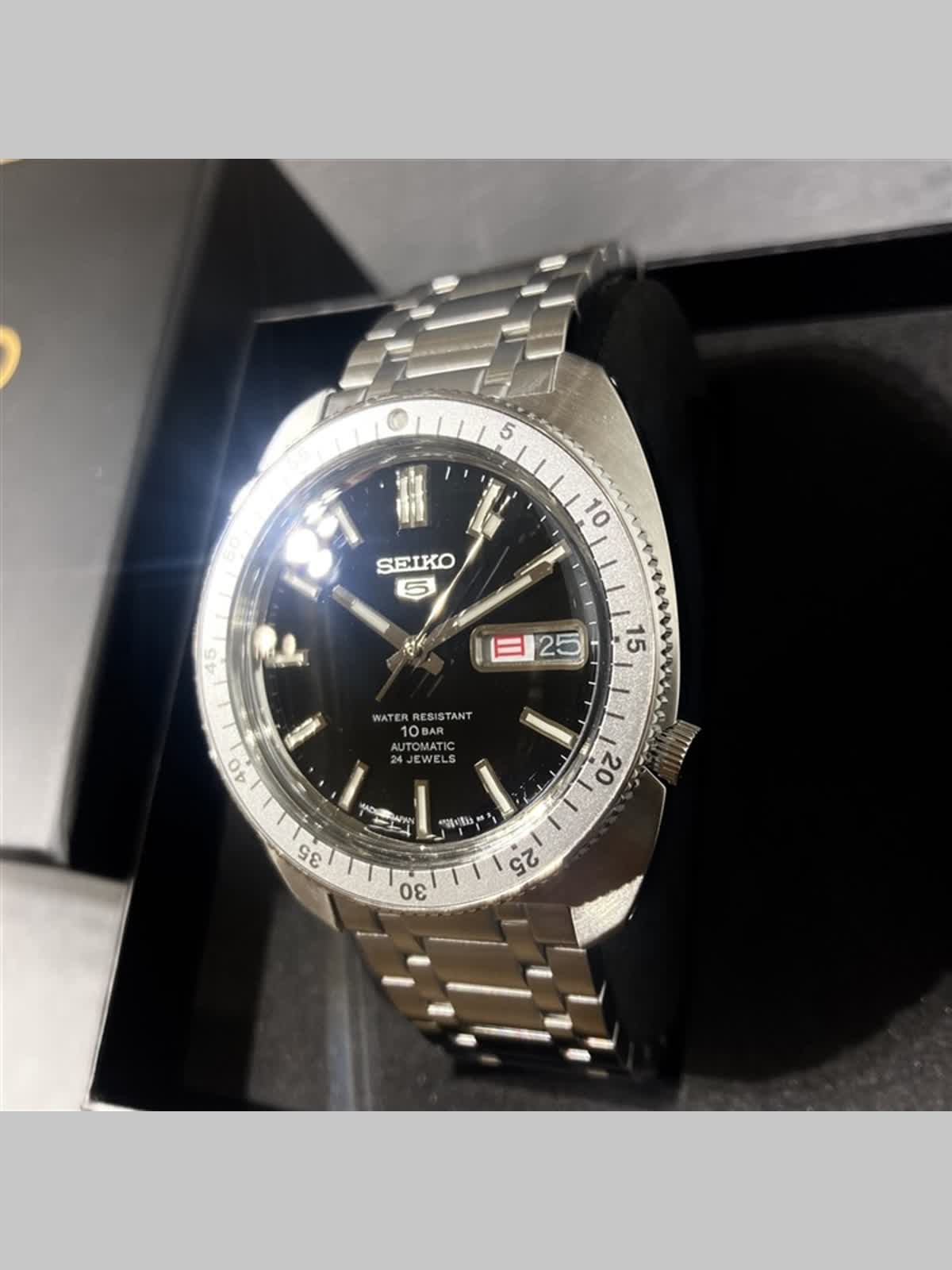 SEIKO5 SPORTS】SBSA313 人気ヘリテージデザインの復刻モデルが