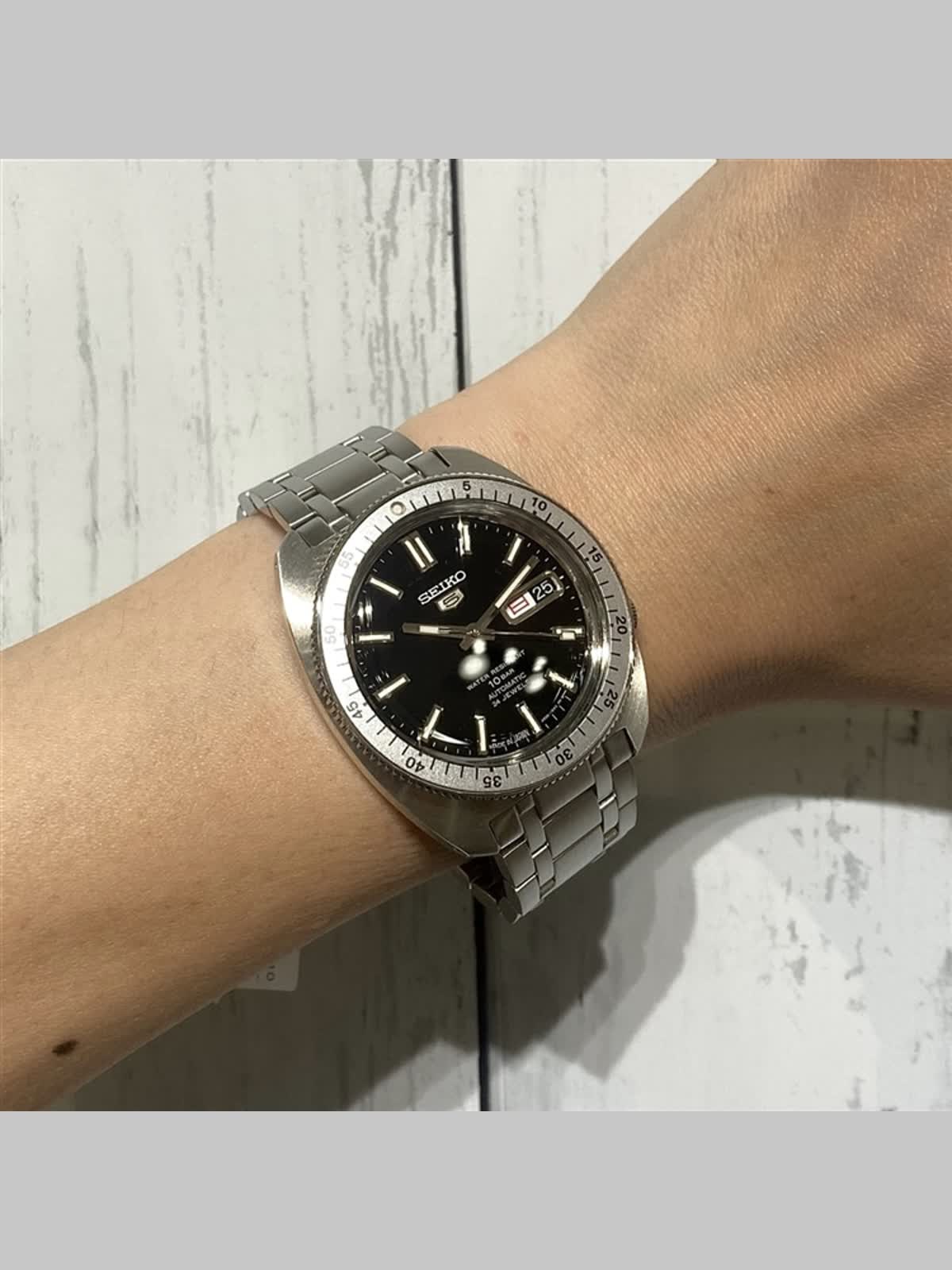 SEIKO5 SPORTS】SBSA313 人気ヘリテージデザインの復刻モデルが