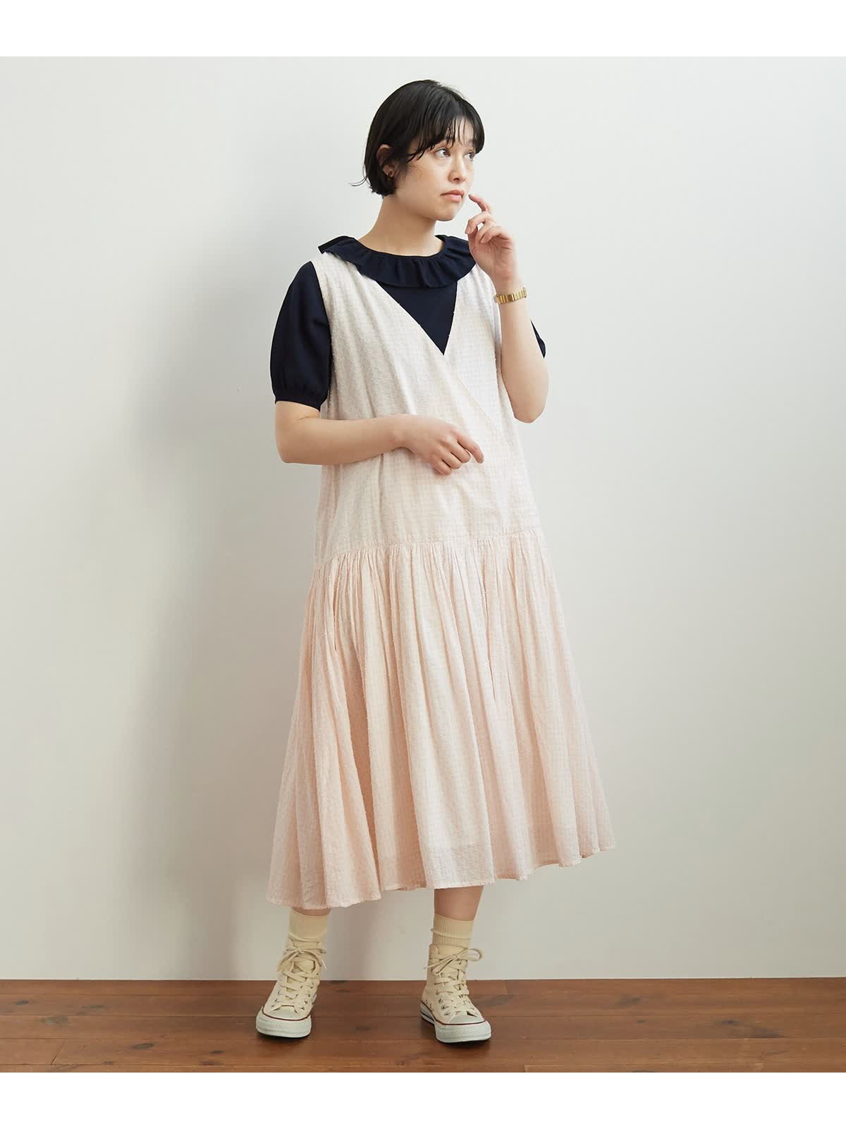 【公式】フジのお歳暮・冬ギフト NEW】papillio×gingham ワンピース・ブラウス・スカート - LUCUA クラフト・布製品