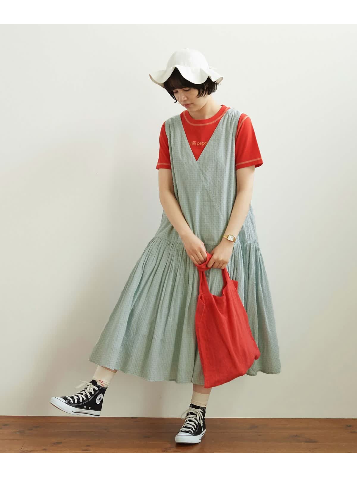 適切な価格 NEW】papillio×gingham ワンピース・ブラウス・スカート - LUCUA クラフト・布製品
