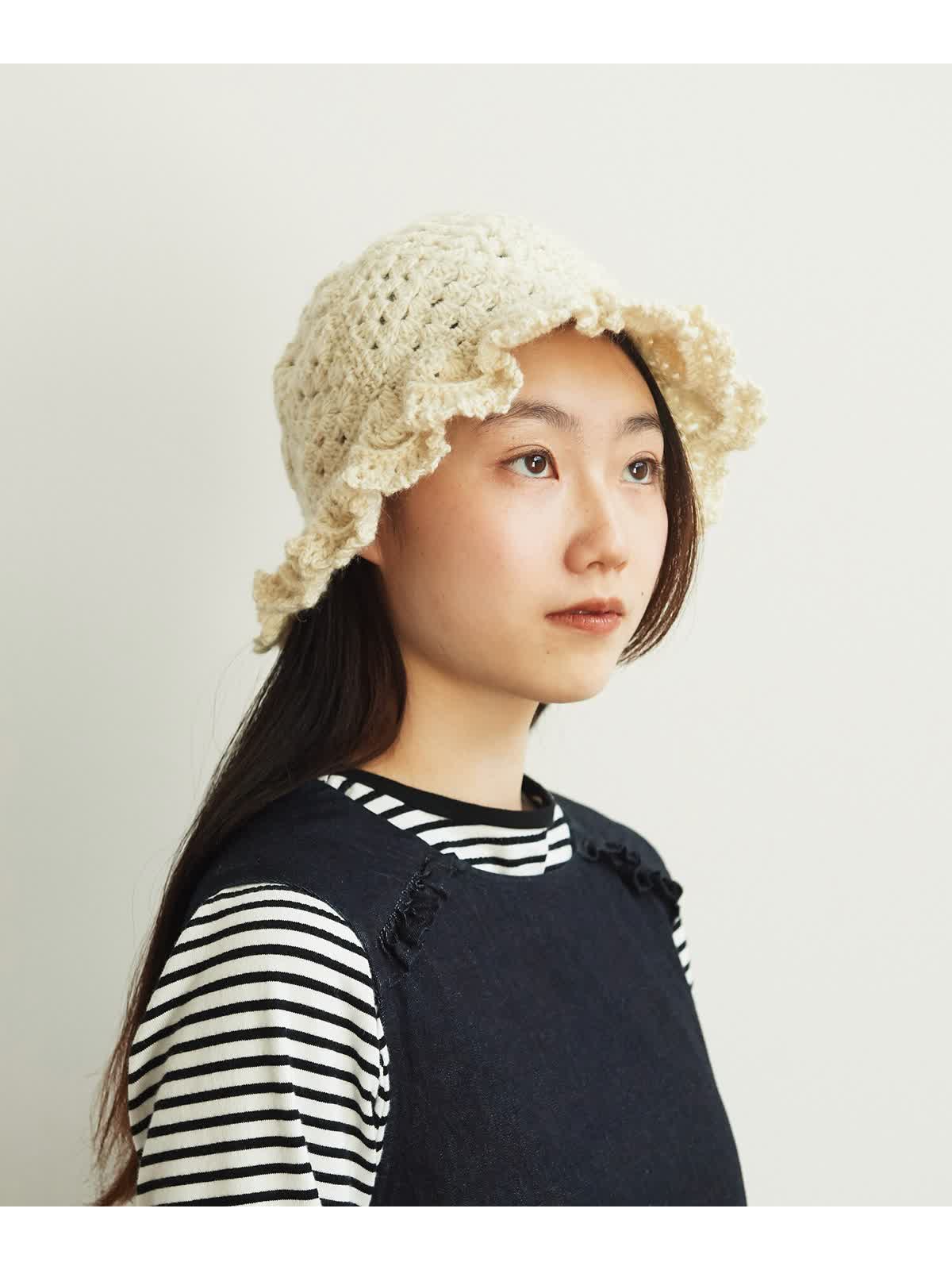 NEW】グラニースクエアカーディガン、ハット - LUCUA osaka