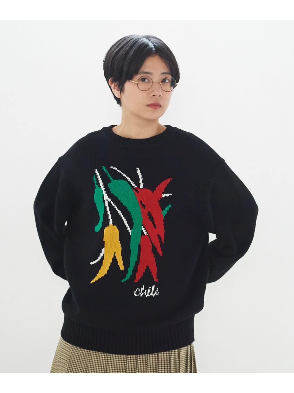 NEW】チリペッパー ニットプルオーバー - LUCUA osaka（ルクア大阪）