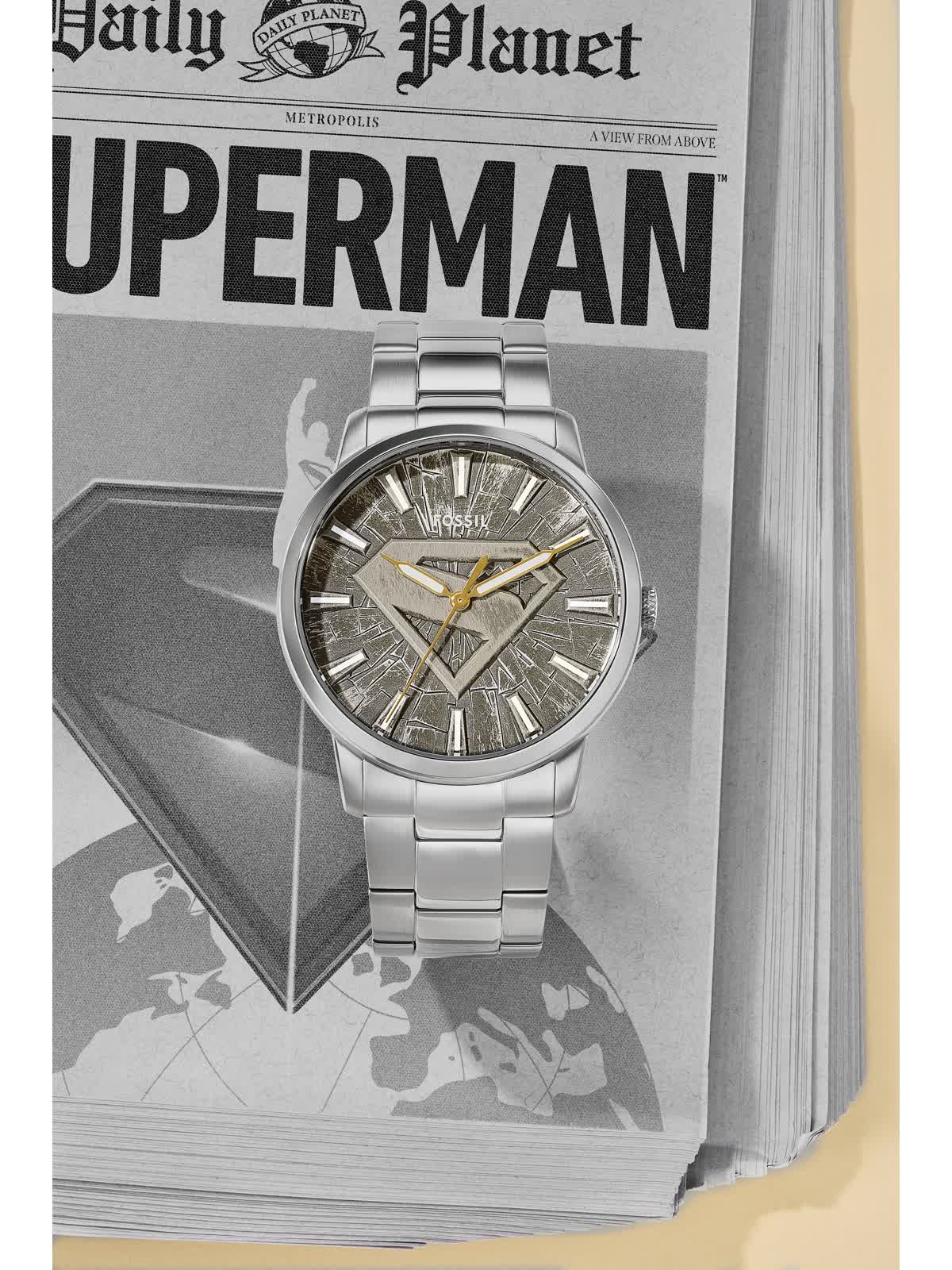 FOSSIL 数量限定 】 Superman x Fossil 数量限定ウォッチ