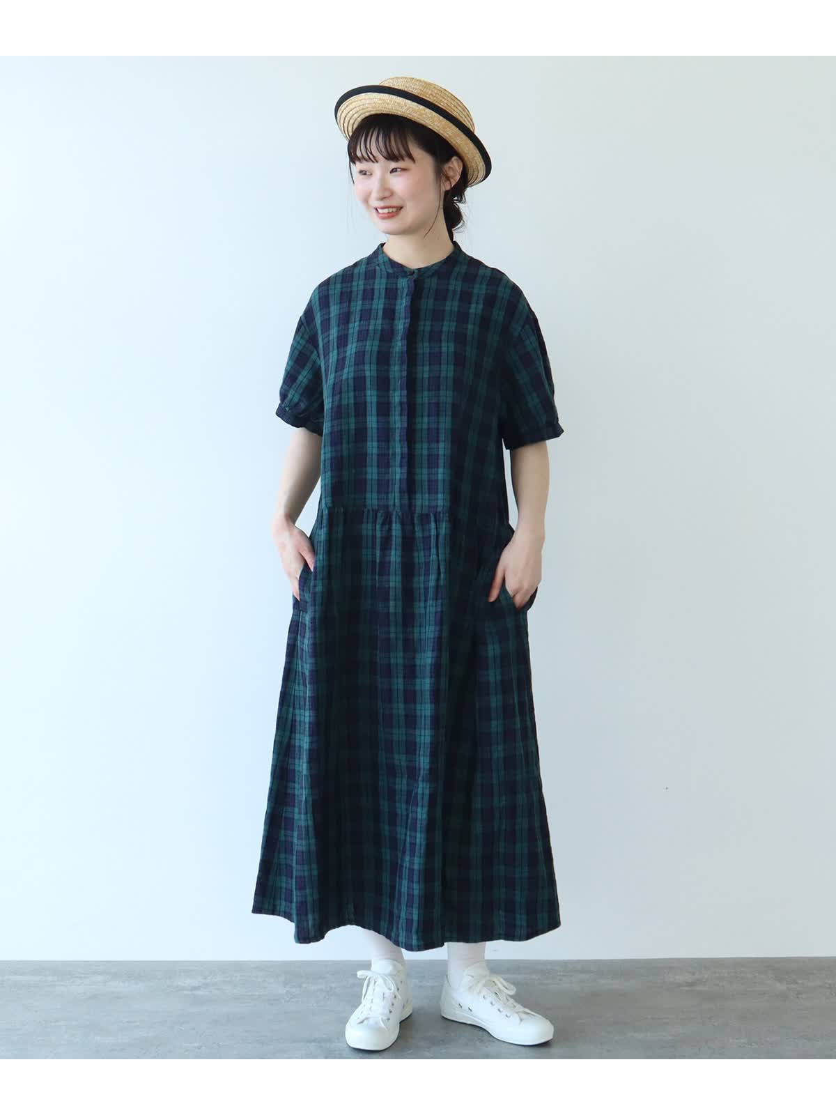 NEW】限定カラー gingham ワンピ―ス - LUCUA osaka（ルクア大阪）