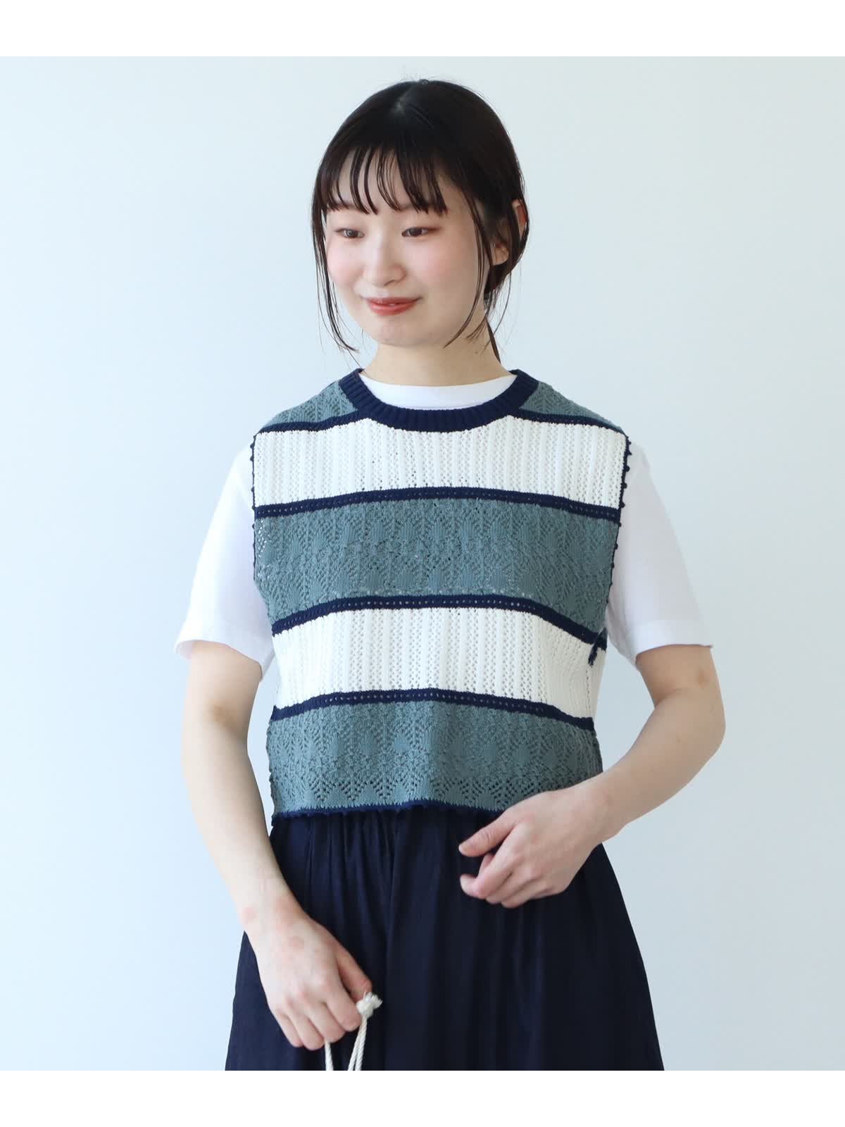 NEW】限定アイテム 透かし編み ベスト - LUCUA osaka（ルクア大阪）