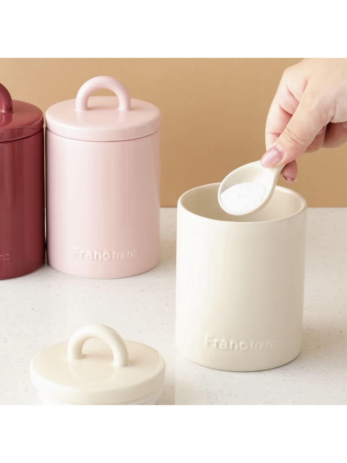 Francfranc キッチン 10点セット グラス キャニスター Francfranc キッチン 10点セット グラス キャニスター