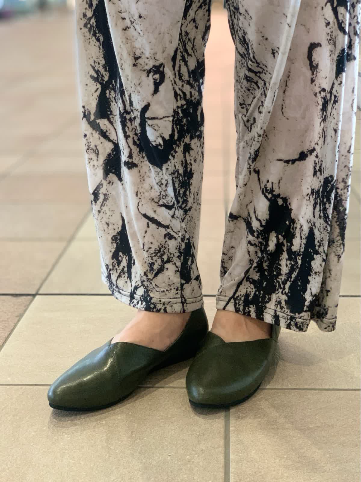 別注】yuko imanishi+ 定番フラットシューズ WASH別注カラー