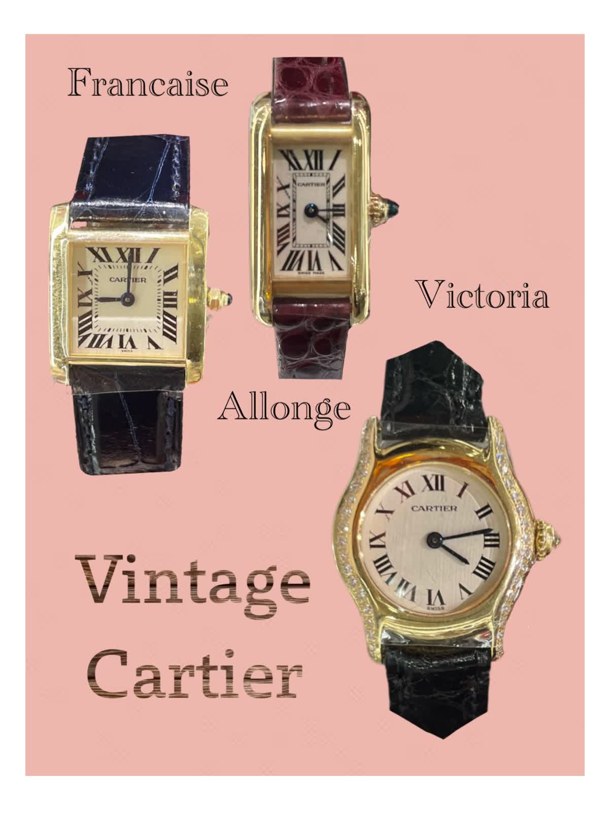 Vintage CARTIER 18kyg - LUCUA osaka（ルクア大阪）