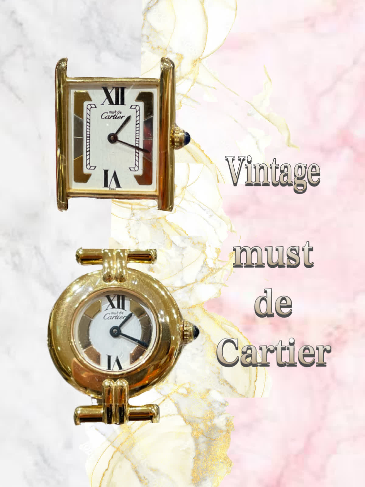 Vintage must de CARTIER Trinity - LUCUA osaka（ルクア大阪）