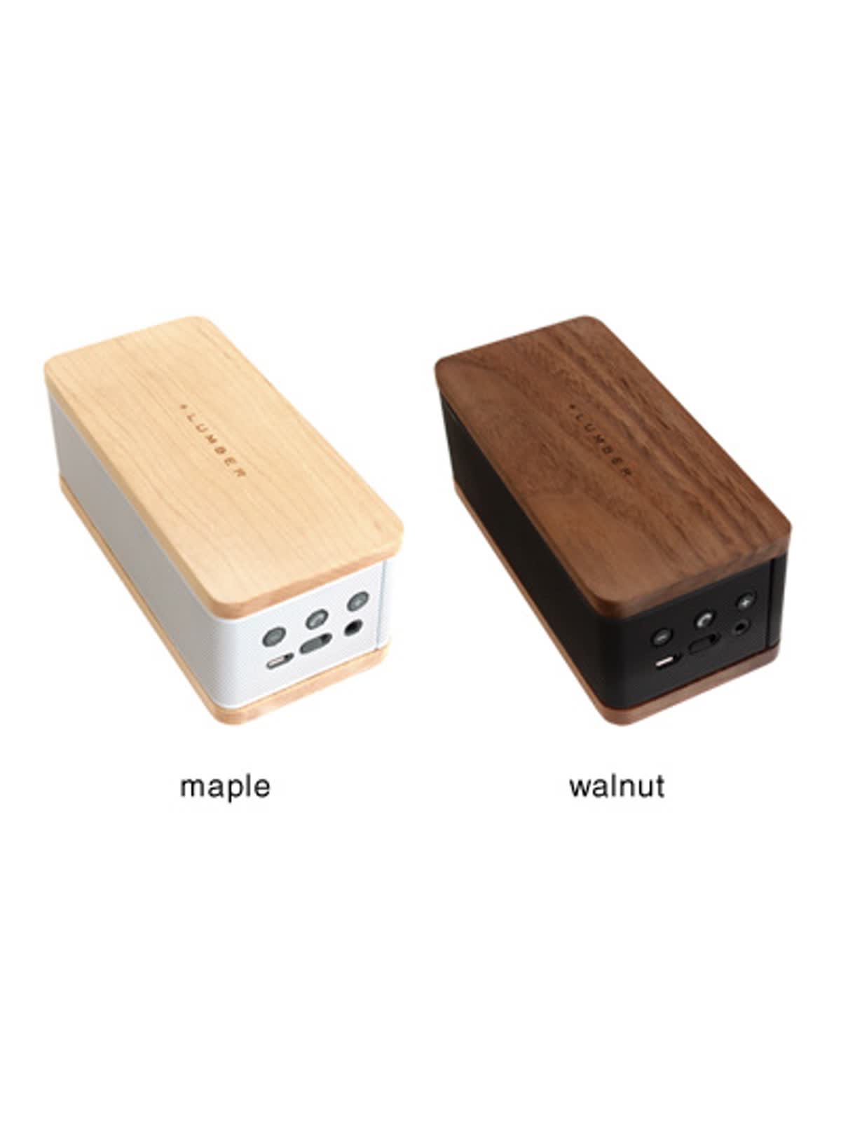 インテリアに馴染む木製Bluetooth モバイルスピーカー - LUCUA osaka