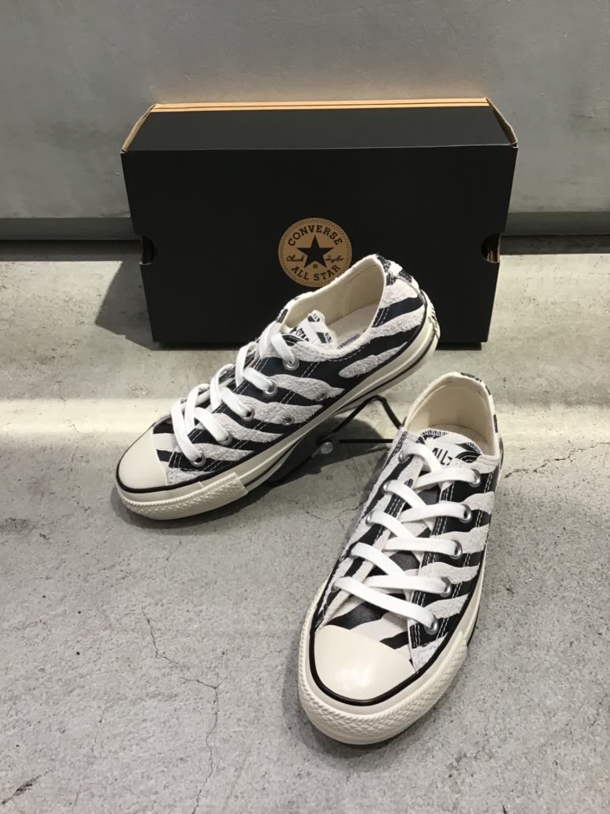 【converse】SUEDE ALL STAR US ZEBRA OX