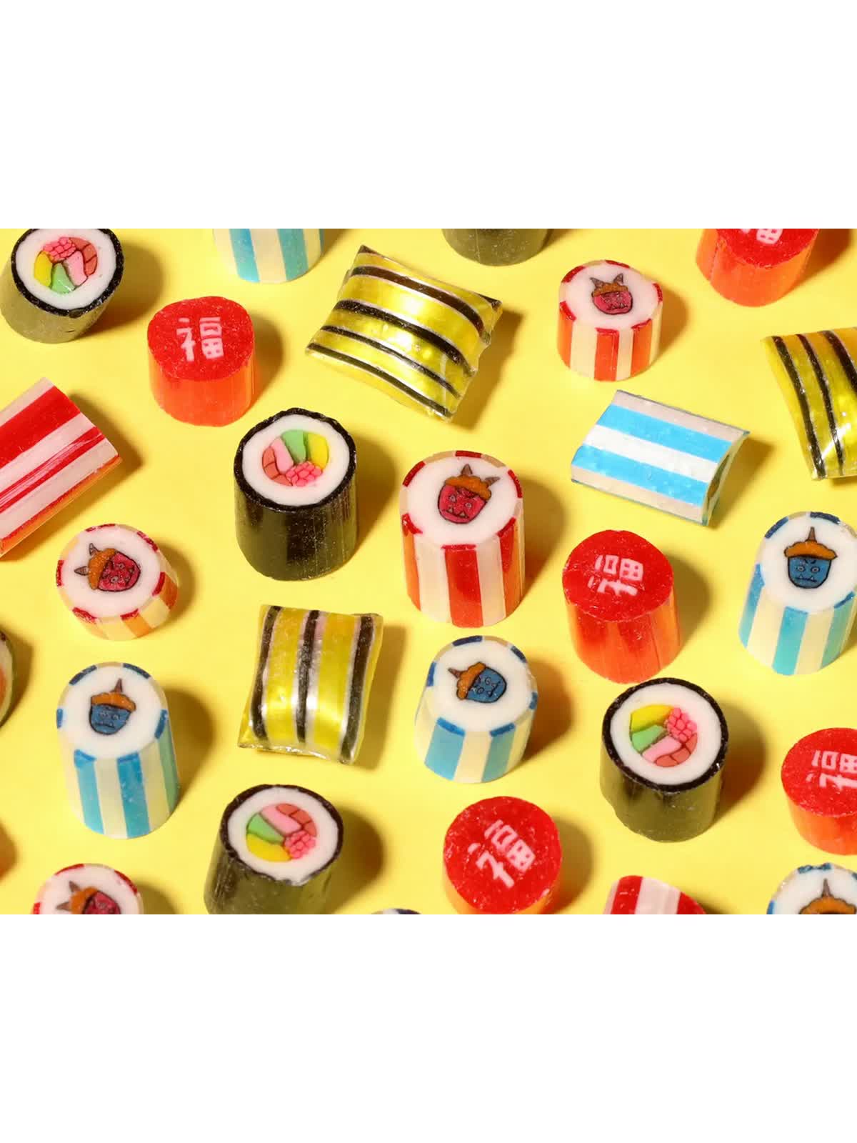 2025年1月23日発売 鬼や恵方巻きをイメージした、遊び心あふれる節分