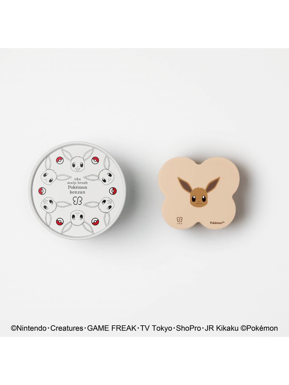 uka scalp brush Pokémon kenzan Pikachu | 【公式】オンライン