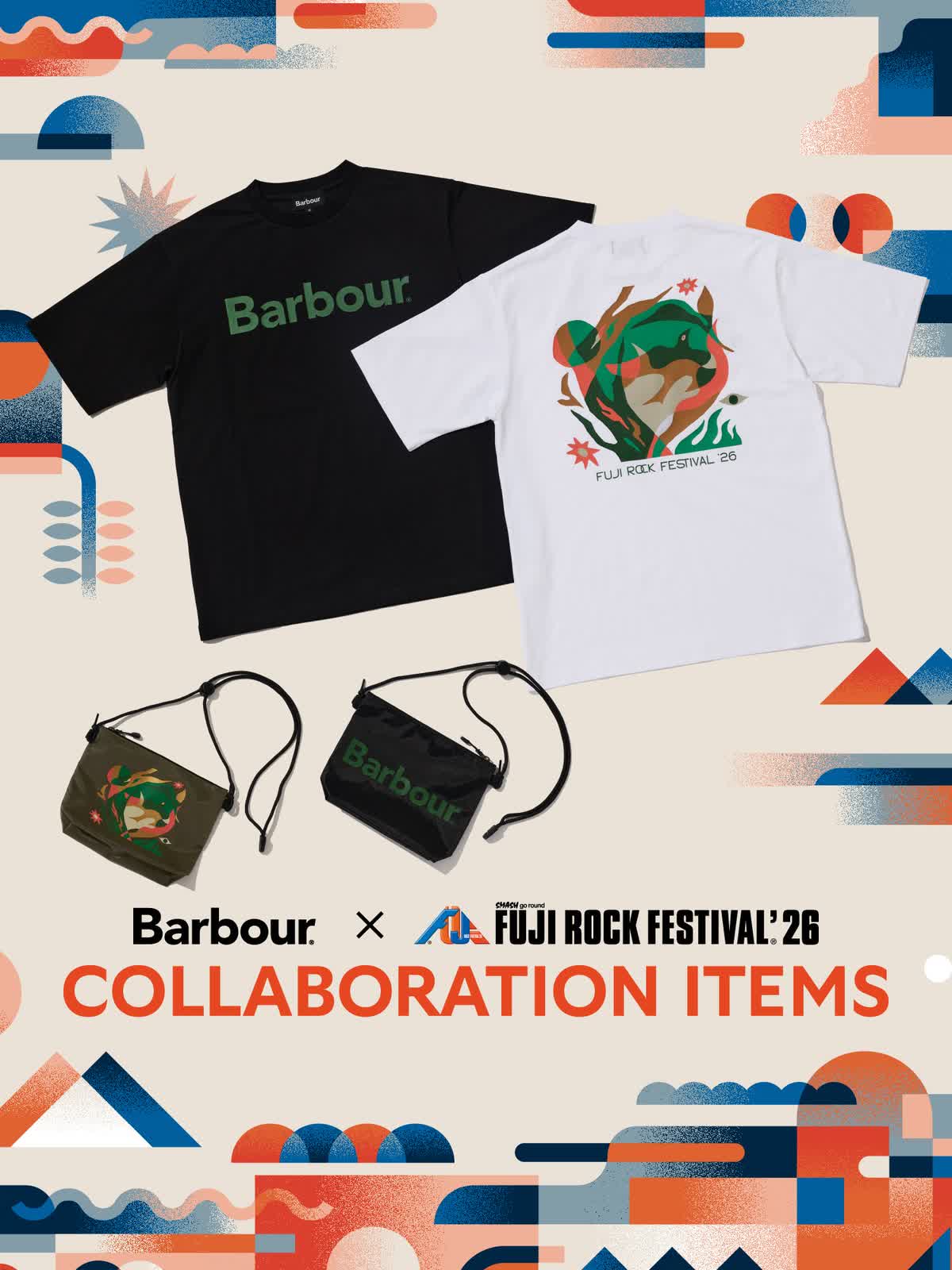 Barbourくバブアー＞が、FUNTROCK FESTIVAL 26に初出展！ 〜フェスを