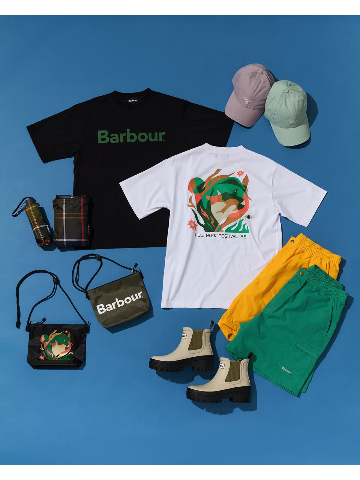 Light up様★Barbour ノベルティ　新品エプロン　希少 Barbourくバブアー＞が、FUNTROCK FESTIVAL 26に初出展！ 〜フェスを
