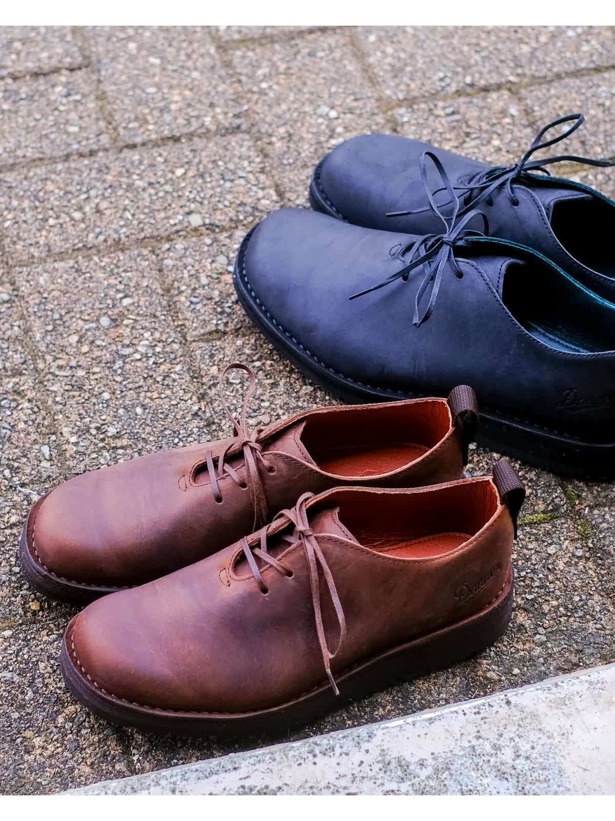 正規取扱店 DANNER (ダナー) D316904 SHANIKO LACE シャニコレース プレーントゥ レザーシューズ DARK BROWN  日本製 | THREE WOOD 楽天市場店