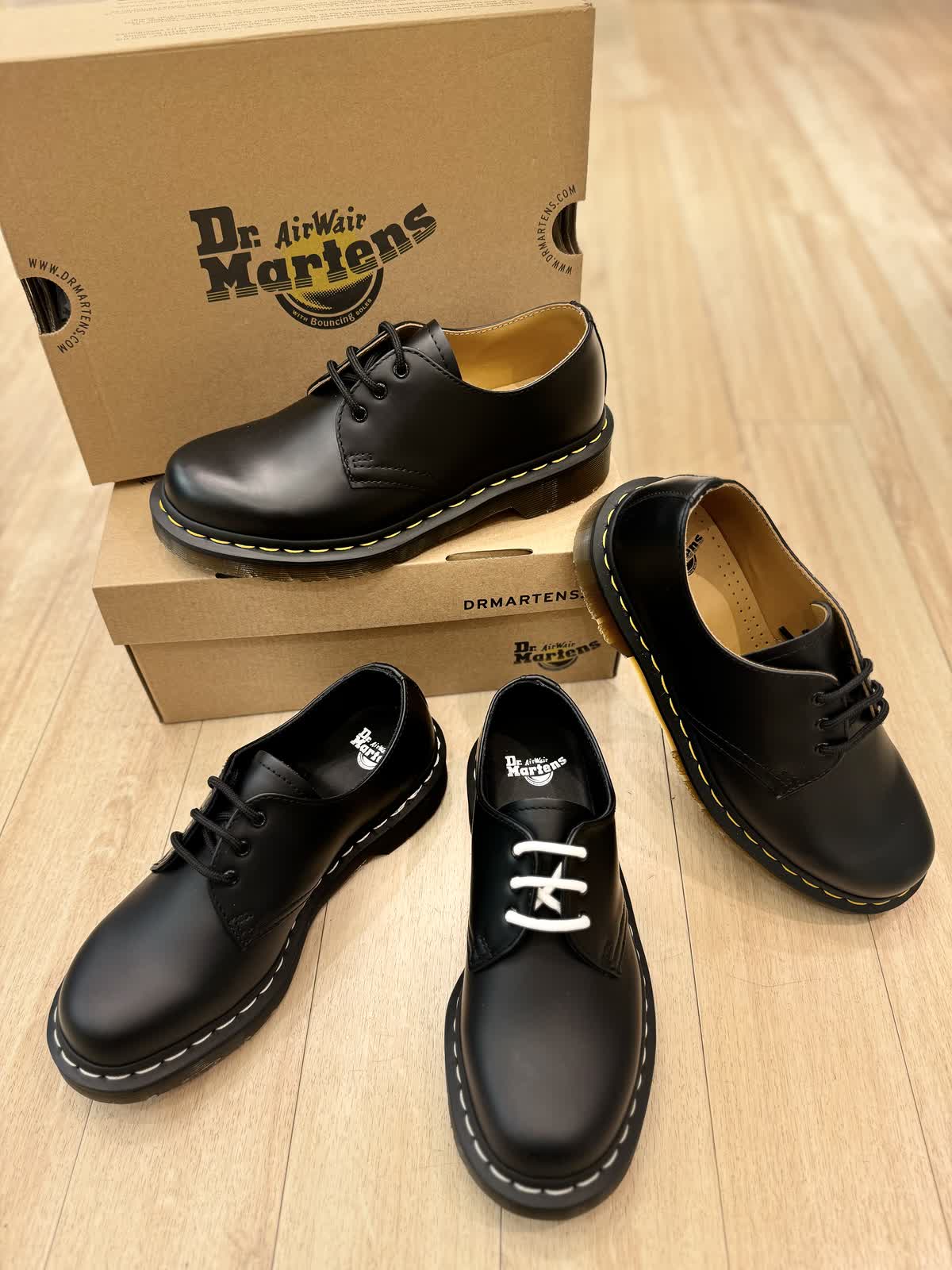 8,112円【achieve】Dr.Martens 3hole shoes leather