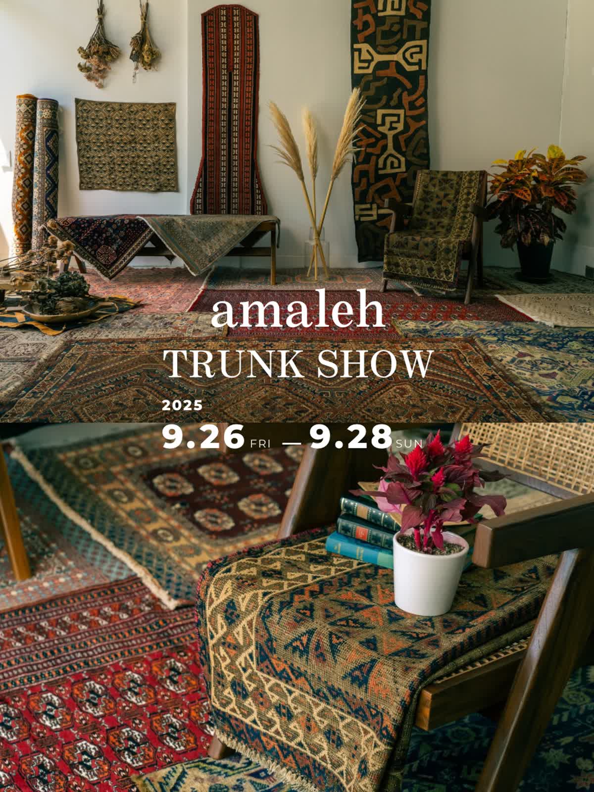 amaleh TRUNK SHOW - LUCUA osaka（ルクア大阪）